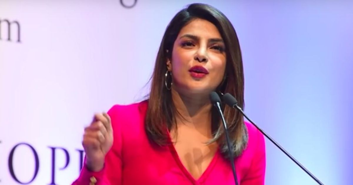 Priyanka Chopra took to the stage in Delhi on Tuesday, December 26 to deliver the 11th edition of the prestigious Penguin Annual Lecture.